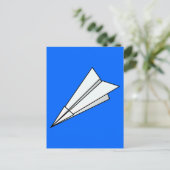 紙飛行機 ポストカード (スタンド正面)