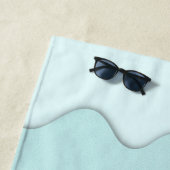 紙飛行機 冒険はスポーツ、アクティブを始める ビーチタオル (インサイチュ)