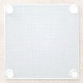 紙高品質コースターフォーエス大事な行事 ガラスコースター (裏面)