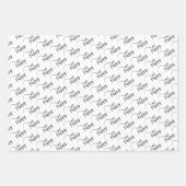 紙魚釣り包装紙フラットシートセット3 ラッピングペーパーシート (正面2)