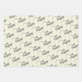 紙魚釣り包装紙フラットシートセット3 ラッピングペーパーシート (正面2)