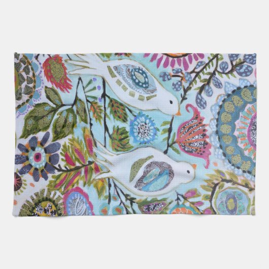 紙鳥I キッチンタオル (横)