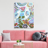 紙鳥I キャンバスプリント (インサイチュ (リビング))