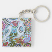 紙鳥I キーホルダー (裏面)