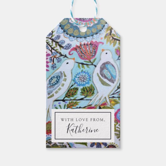 紙鳥I ギフトタグ (正面)