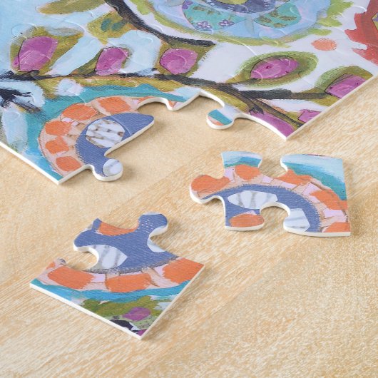 紙鳥I ジグソーパズル (側面)