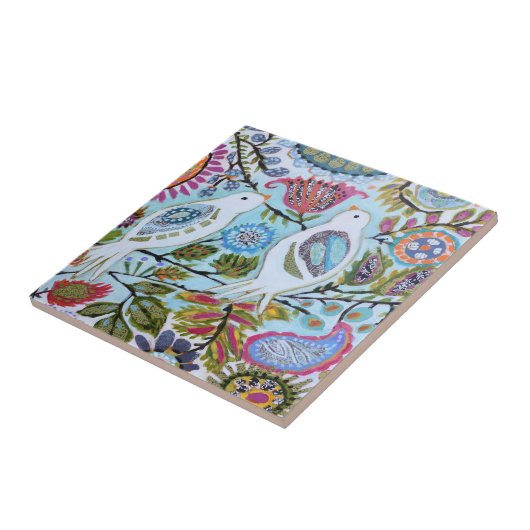 紙鳥I タイル (側面)