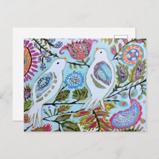 紙鳥I ポストカード (正面/裏面)