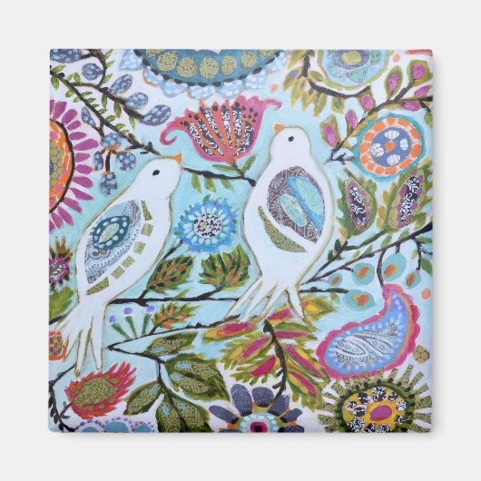 紙鳥I マグネット (正面)