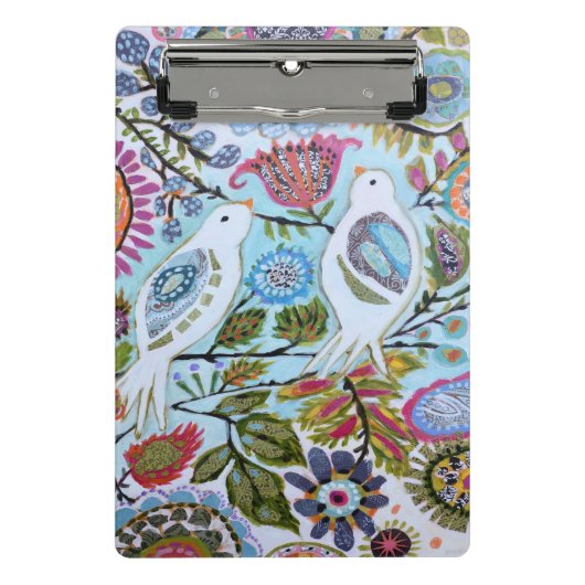 紙鳥I ミニクリップボード (正面)