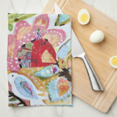 紙鳥II キッチンタオル (四つ折り)