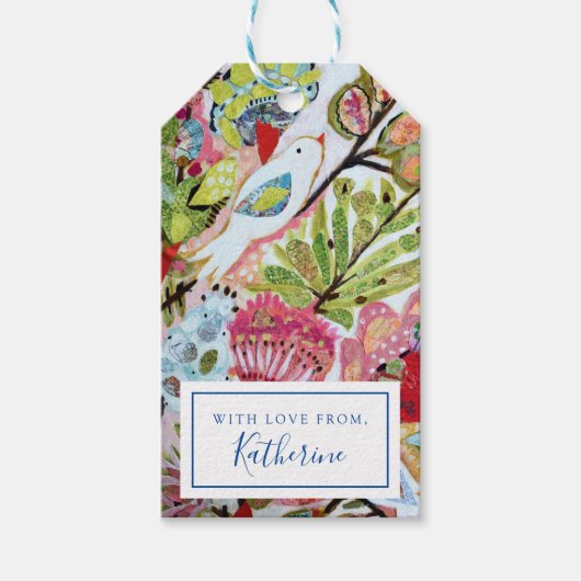 紙鳥II ギフトタグ (正面)