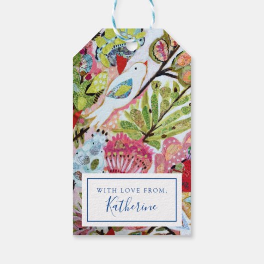 紙鳥II ギフトタグ (裏面)