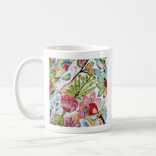 紙鳥II コーヒーマグカップ (左)