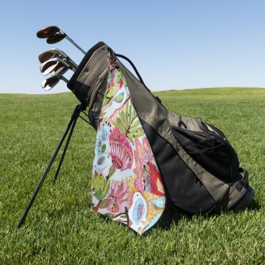 紙鳥II ゴルフタオル (グリーン)