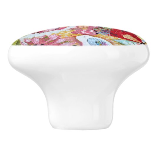 紙鳥II セラミックノブ (側面)