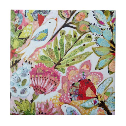 紙鳥II タイル (正面)