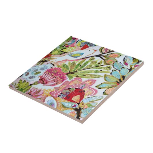 紙鳥II タイル (側面)