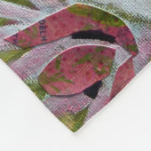 紙鳥II フリースブランケット (角)