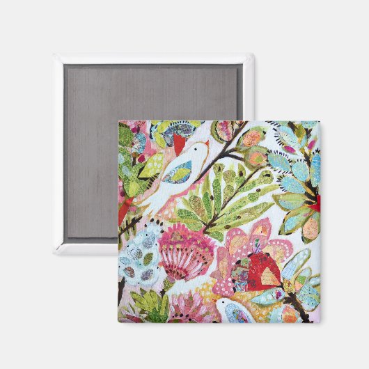 紙鳥II マグネット (正面/裏面)