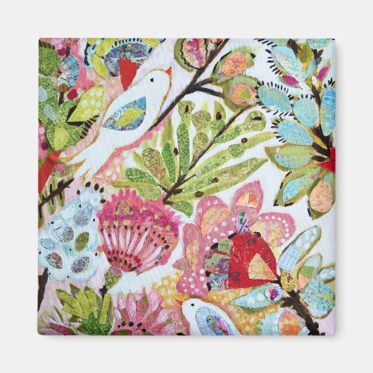 紙鳥II マグネット (正面)