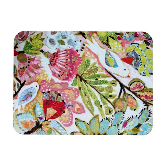 紙鳥II マグネット (横)