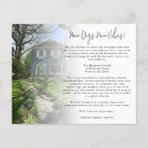 紙2カスタム写真ホーム新しいアドレス