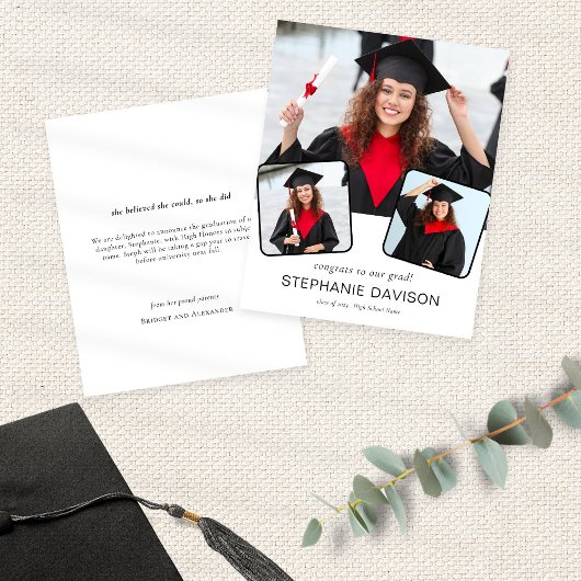 紙3写真おめでとうから2023年の発表 チラシ