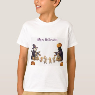 紙&ぷっく ハッピーハロウィン! Tシャツ