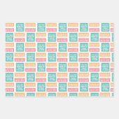 紙・シートのラッピング ラッピングペーパーシート (正面2)