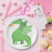 紙&パーティープレートドラゴン ペーパープレート (パーティー)