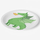 紙&パーティープレートドラゴン ペーパープレート (アングル)