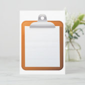 紙 招待状 (スタンド正面)