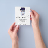 紙|書道ニューアドレスシンプルハウス チラシ (手)