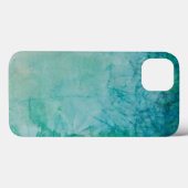 紙(青、緑、黒の絵を描抽象芸術) Case-Mate iPhoneケース (裏面 (横))