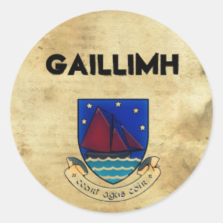 紙_33, Logogalwayco2, Gaillmh ラウンドシール