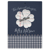 紙flowersクリップボード クリップボード (裏面)