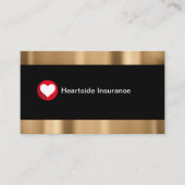 級別保険代理店名刺デザイン 名刺 (正面)