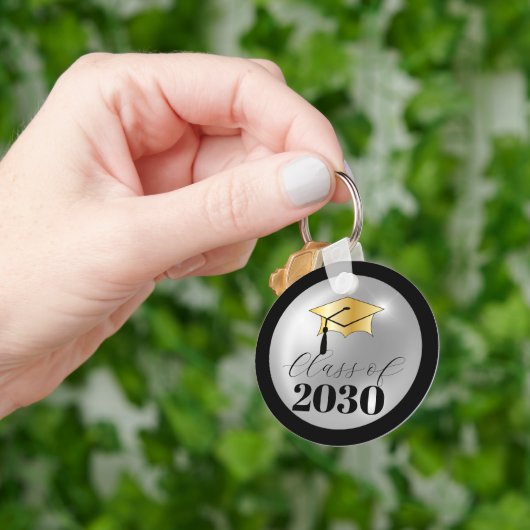 級年エレガント卒業上限 キーホルダー (手)