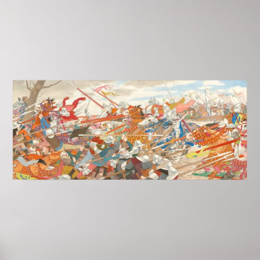 紛争の混乱 – ブテットデモンベルファインアート ポスター (正面)