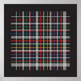 素因数 – 乗算テーブルラティス ポスター