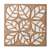 素地と白葉陶磁器タイル タイル (正面)