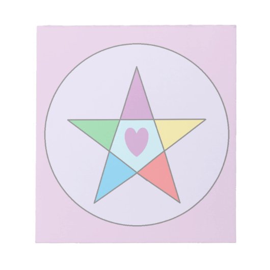 素性の愛 ノートパッド (正面)