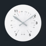 素数しか必要としない人のための壁時計 ラウンド壁時計<br><div class="desc">素数しか表示されていません．不便です．</div>