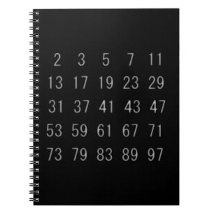 素数のMathmatics科学のギークのノート ノートブック