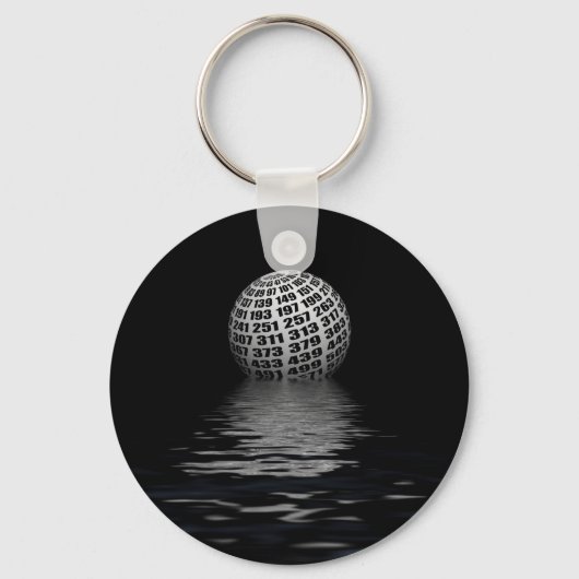素数惑星 キーホルダー (正面)