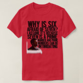 素数2 Tシャツ (デザイン正面)