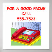 素数 ポスター (正面)