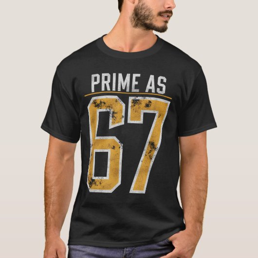 素数 67 Tシャツ (正面)