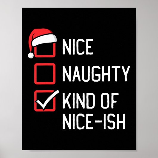 素敵いけななクリスマスのリスト ポスター (正面)